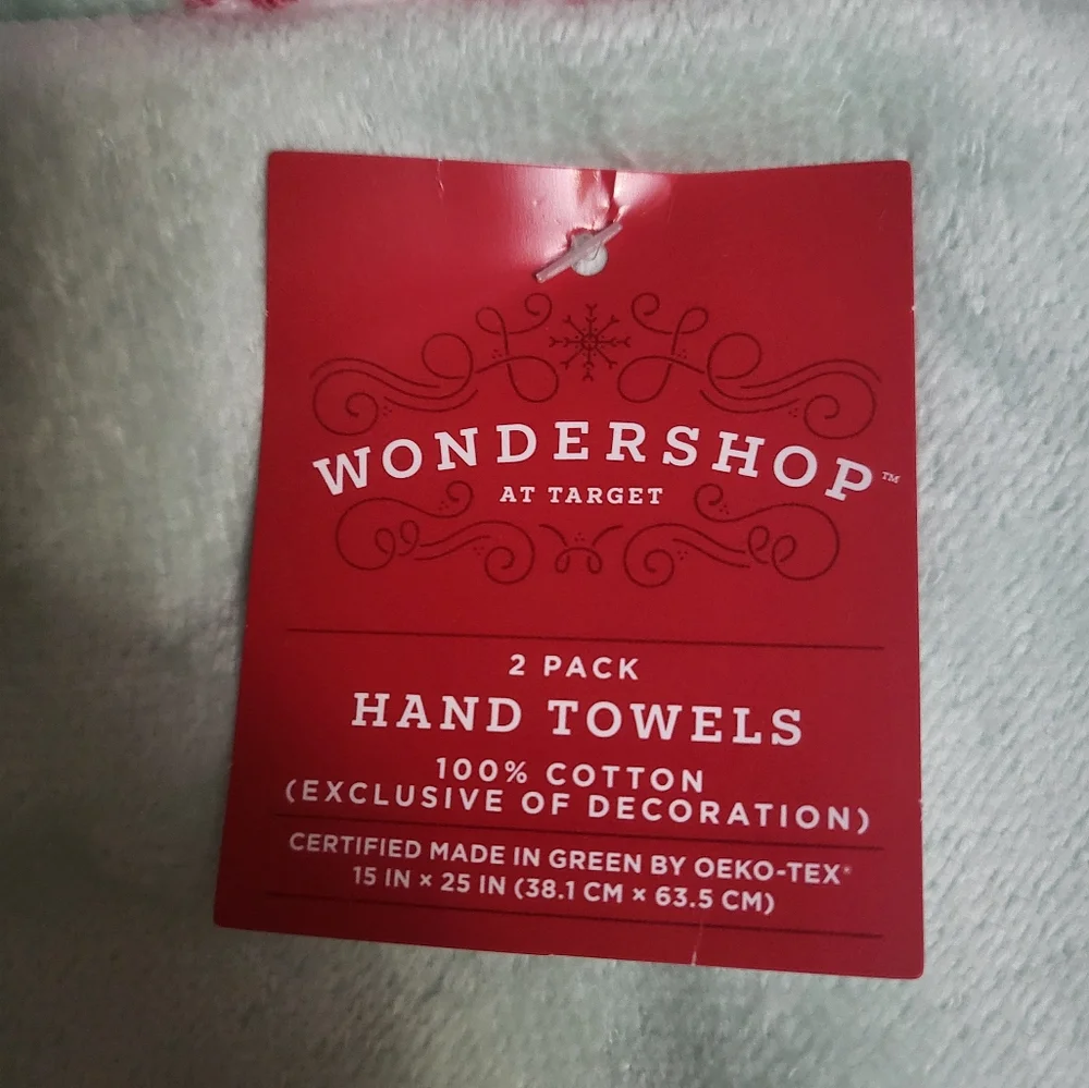 Wonder shop 2 pack hand towel